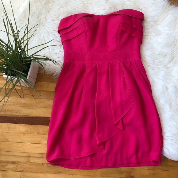 BCBG / PINK / strapless dress / summer style - Picture 3 of 5